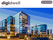 Tablet Screenshot of digidwell.com